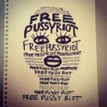 "Free Pussy Riot" - Акция солидарности в Кишиневе